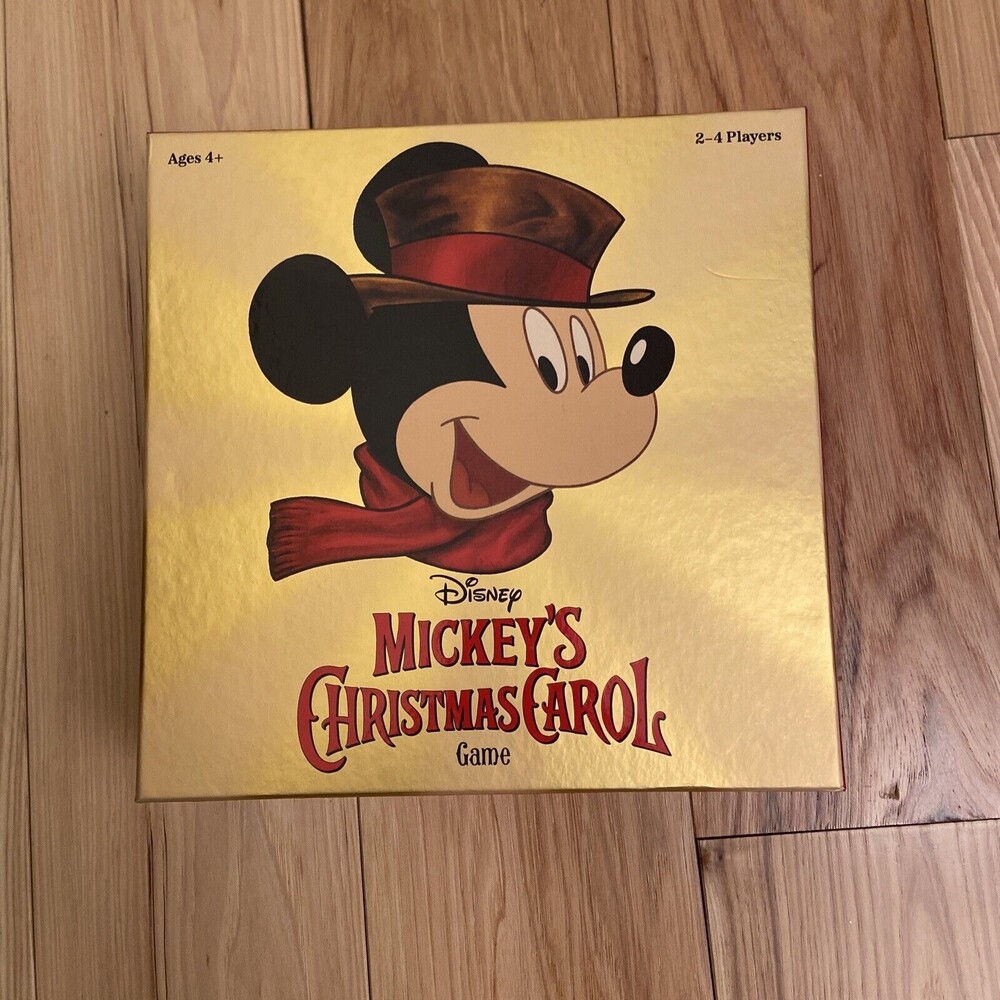 2022 Disney Mickey's Christmas Carol Holiday Game By Funko 2-4 players Ages 4+